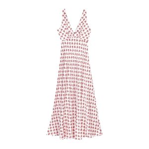 Maje Renisity midi jurk met print
