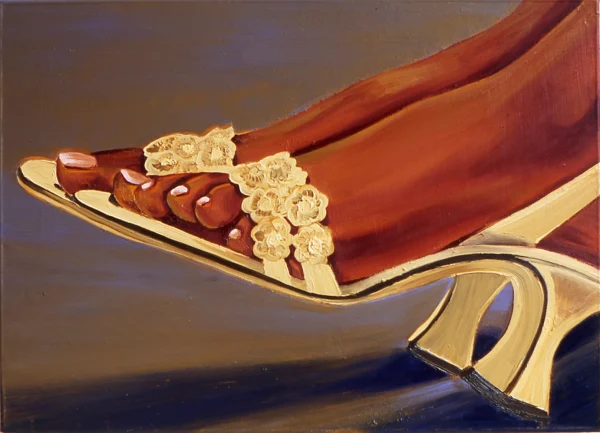 Ina van Zyl, Cinderella, 1999, olieverf op doek, 50 x 70, collectie de Nederlandsche Bank