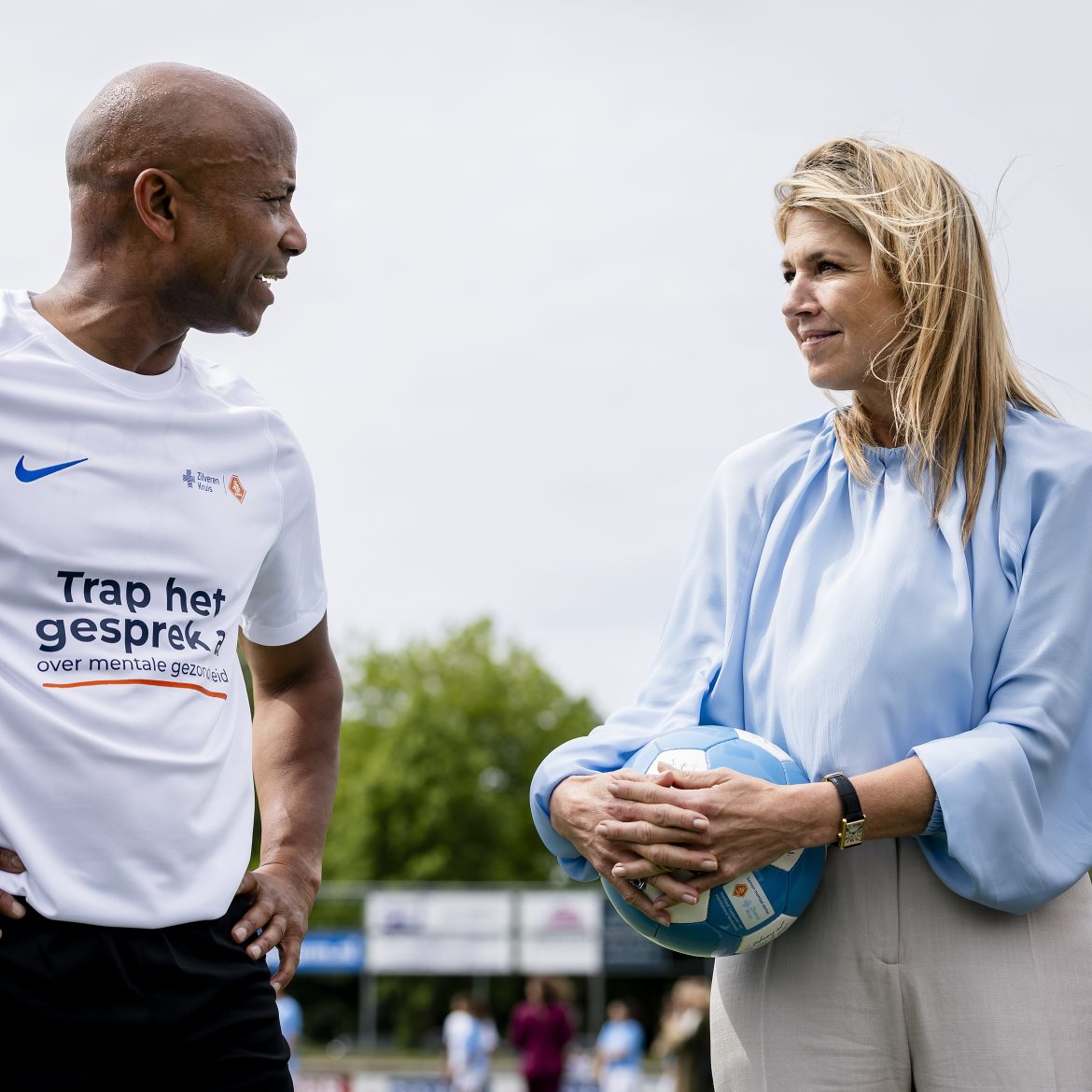 Koningin Máxima trapt programma ‘De Onzichtbare Blessure’ af