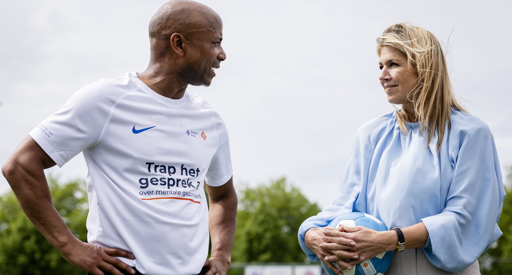 Koningin Máxima trapt programma ‘De Onzichtbare Blessure’ af