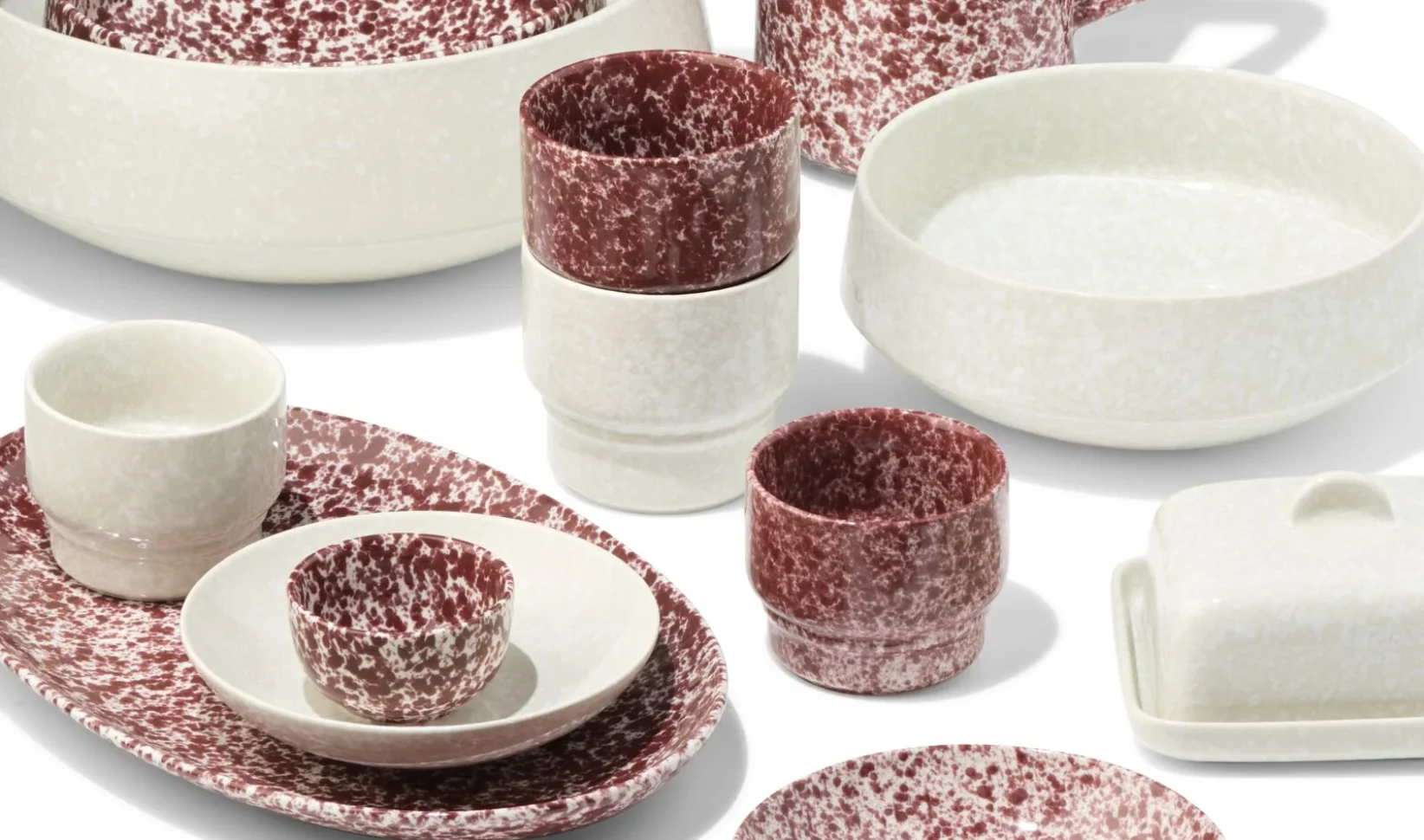 hema spikkelservies
