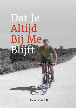 Cover van Tania's boek over haar partner die jong alzheimer kreeg en koos voor euthanasie