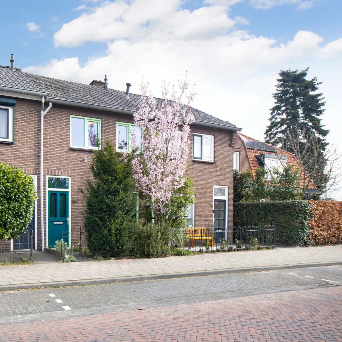 kleurrijk huis