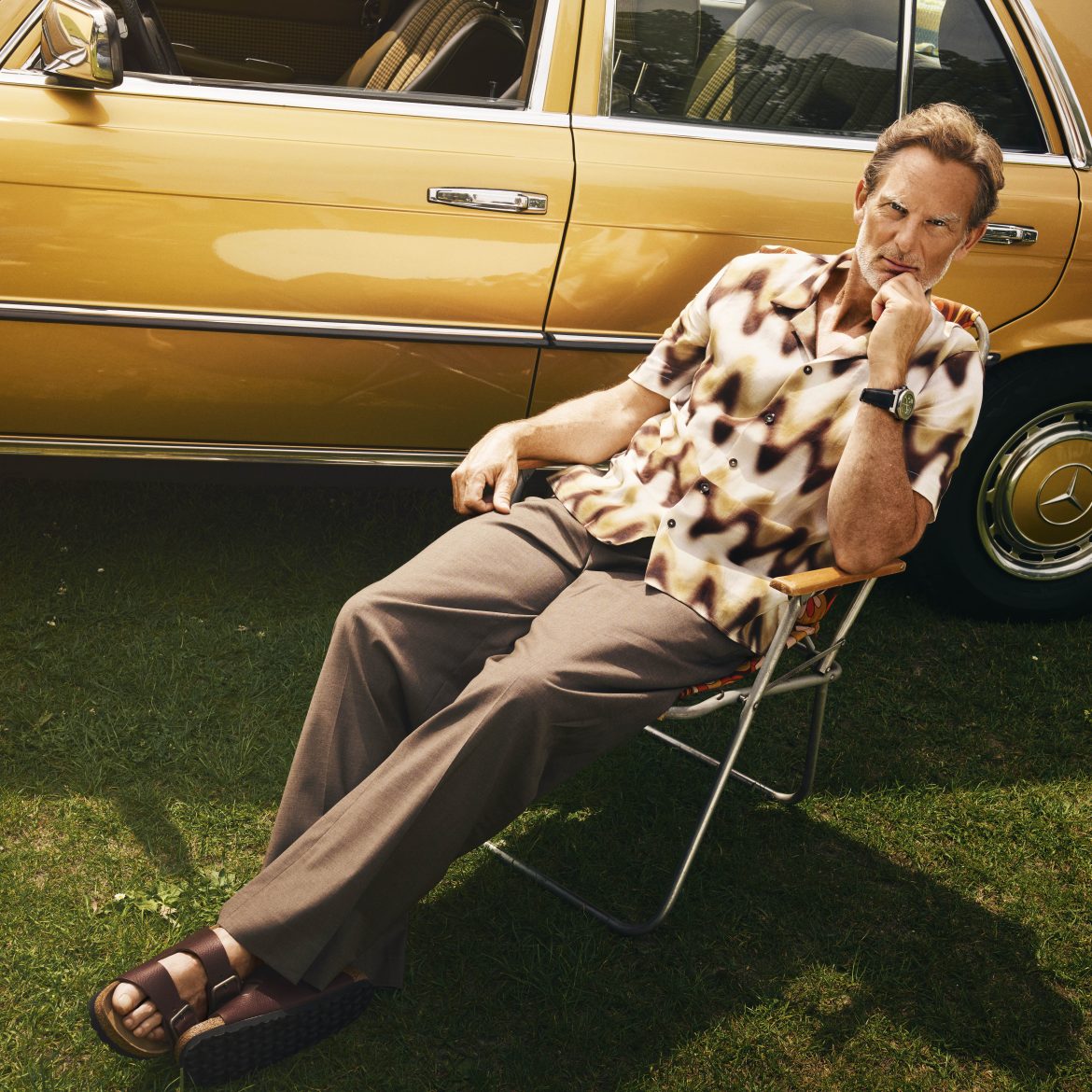 Ronald de Boer op vakantie