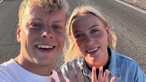Thumbnail voor Zo was de bruiloft van Demi en Geert uit 'De Bondgenoten' in Las Vegas: ‘Binnen een kwartier stonden we weer buiten’