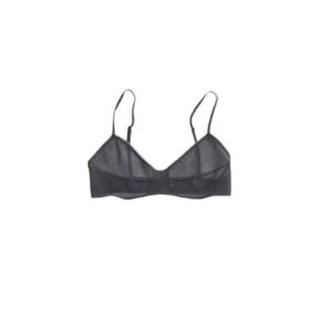 semi transparante top van Mango