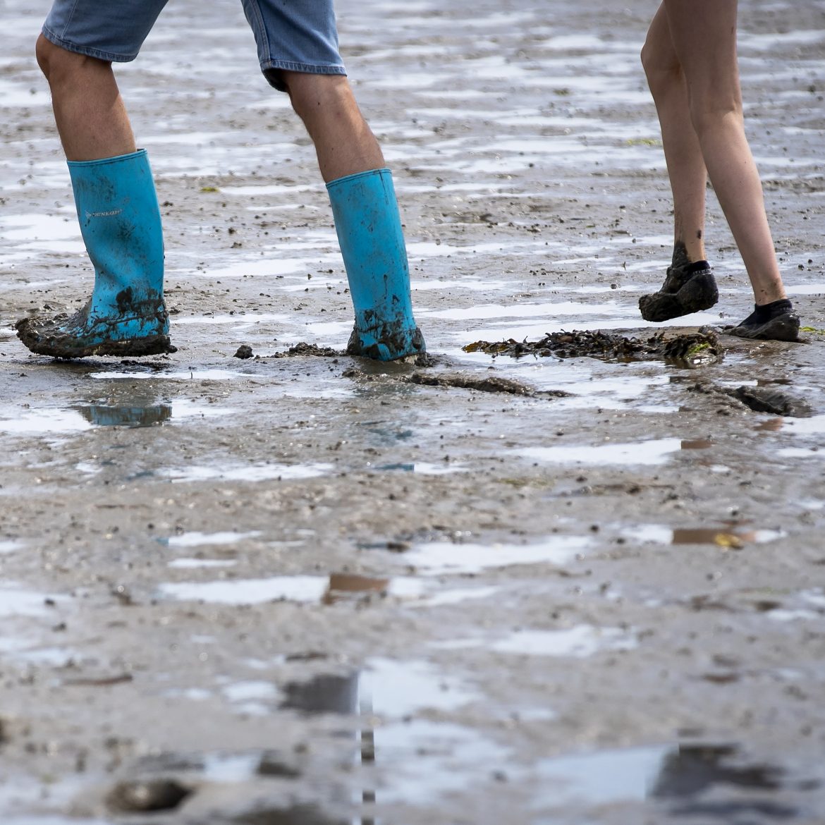 Wéér grote reddingsactie voor wadlopers bij Ameland