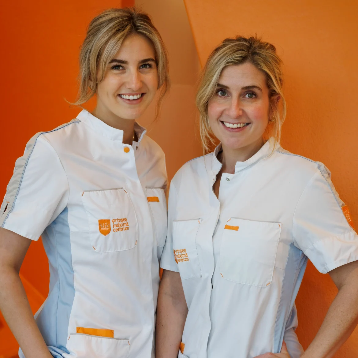 Ellen en Stephanie kinderoncologie
