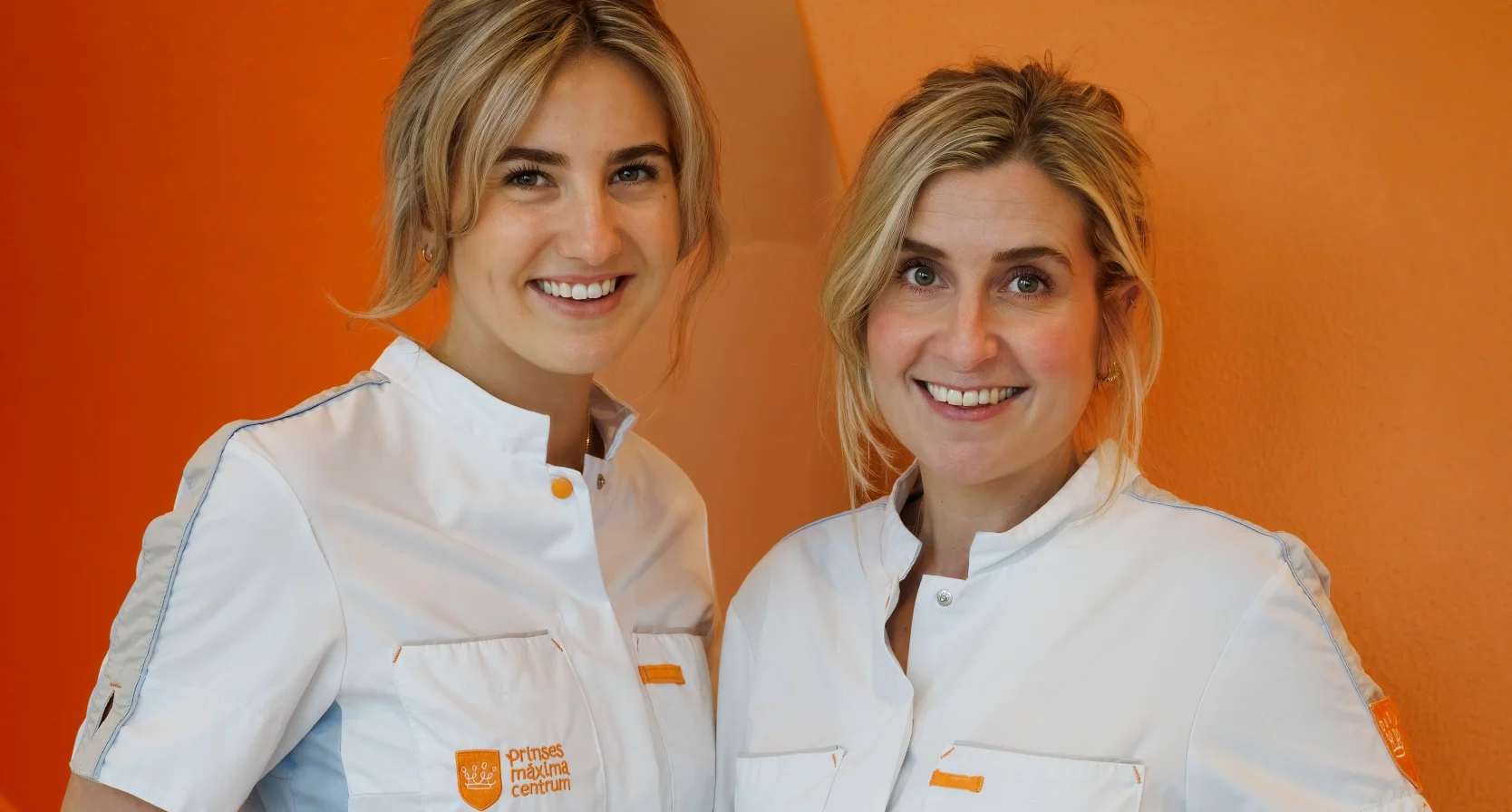 Ellen en Stephanie kinderoncologie