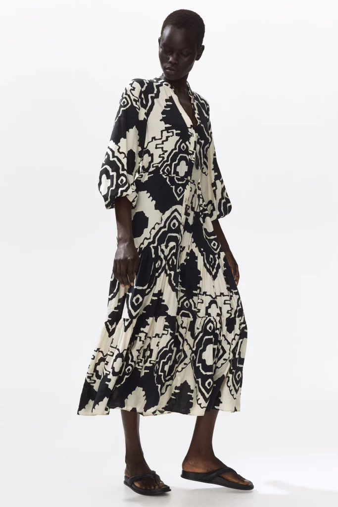 H&M maxi jurk 