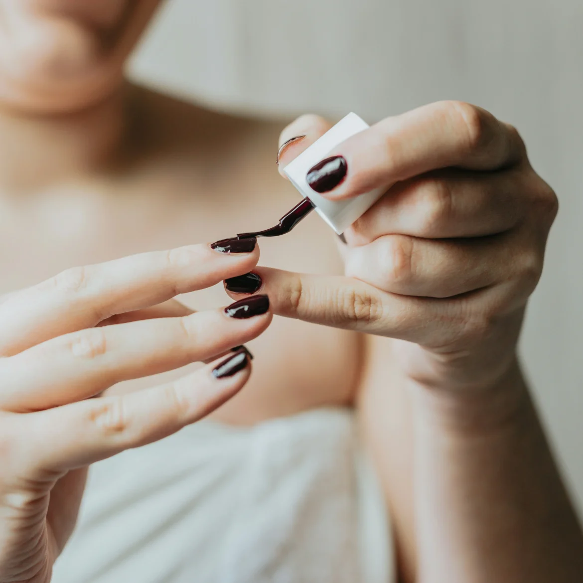 Franse, manicure