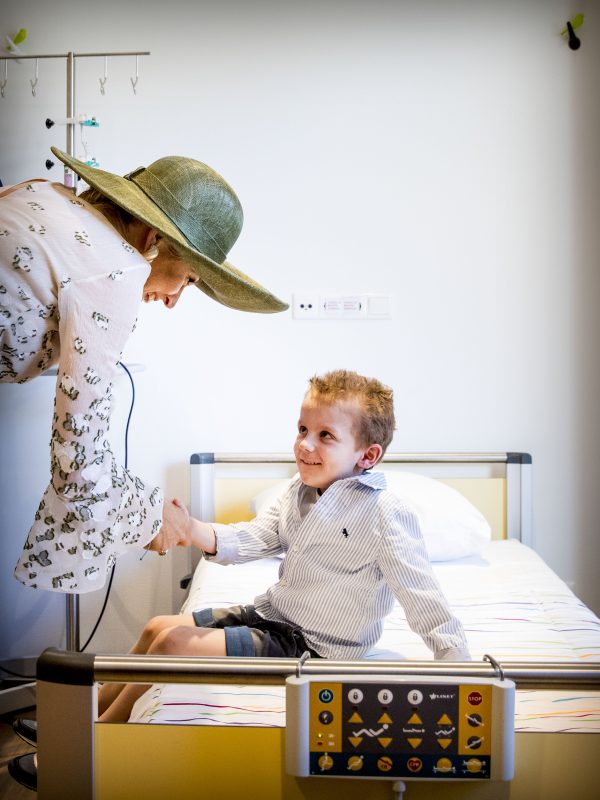 Maxima verricht opening Prinses Maxima Centrum voor Kinderoncologie
