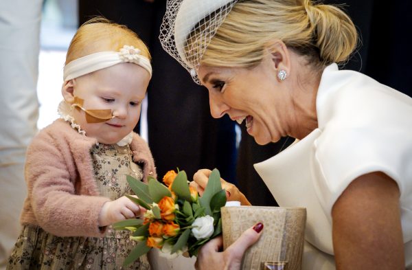 Máxima bij ondertekening partnerschap Prinses Máxima Centrum en Internationaal Atoomagentschap