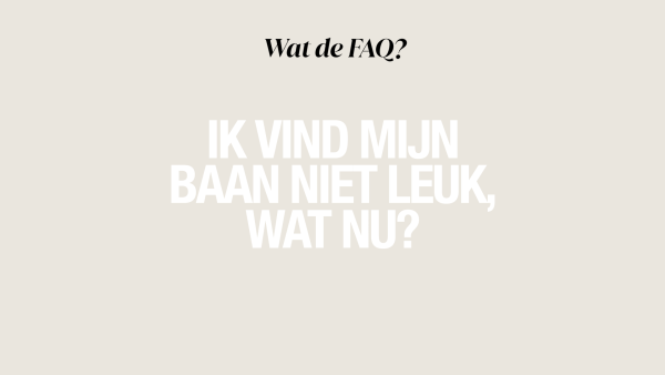 Ik vind mijn baan niet leuk, wat nu? Zo herken je de rode vlaggen (nog vóór je opbrandt)