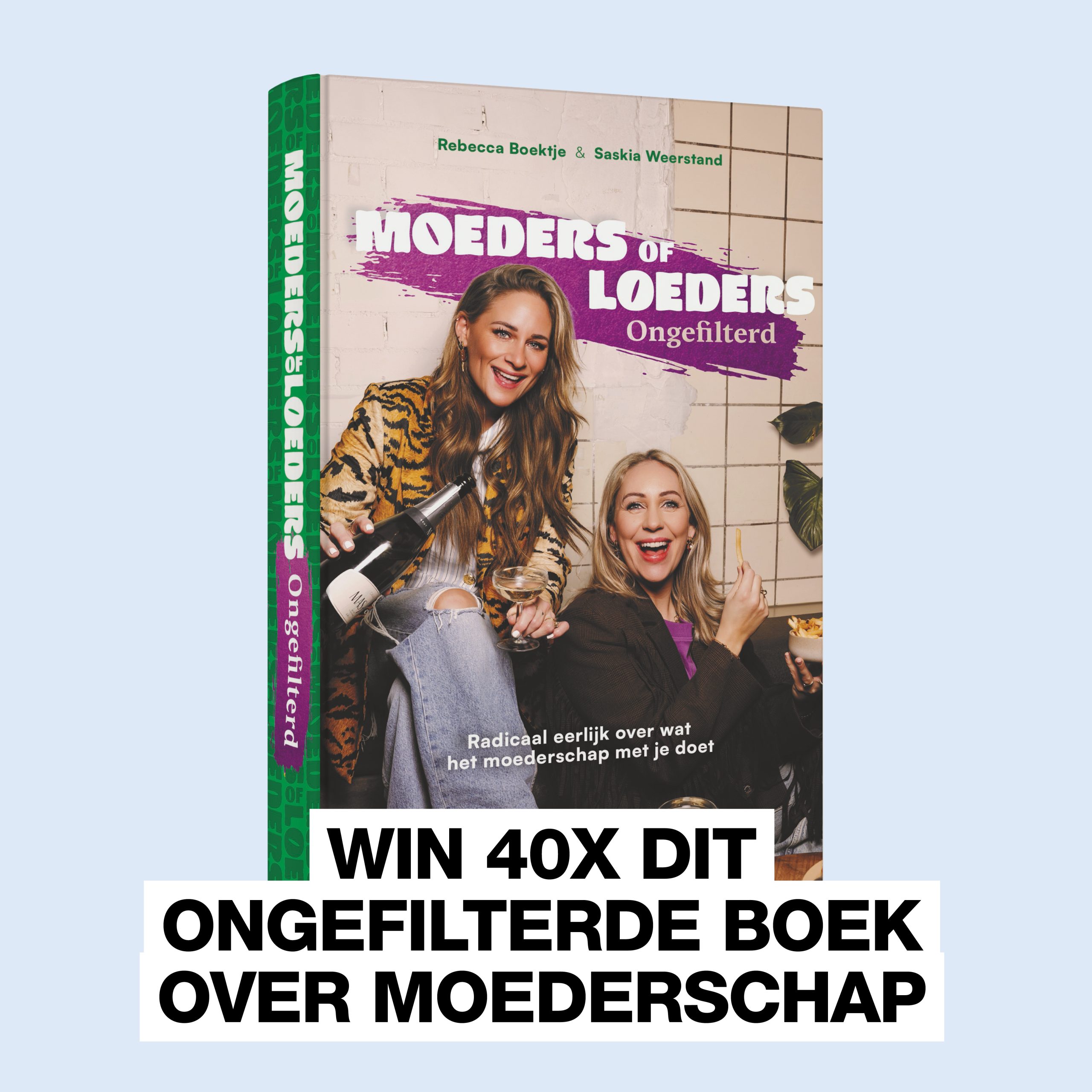 Luchtig, herkenbaar en ongefilterd: maak kans op het nieuwe Moeders of Loeders-boek