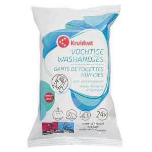 vochtige washandjes