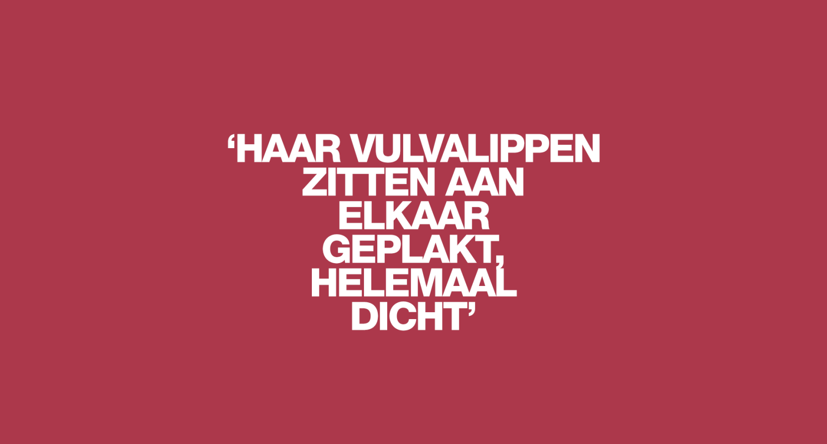 'In mijn spreekkamer zit Marie (13), ze is bang dat ze geen vagina heeft'