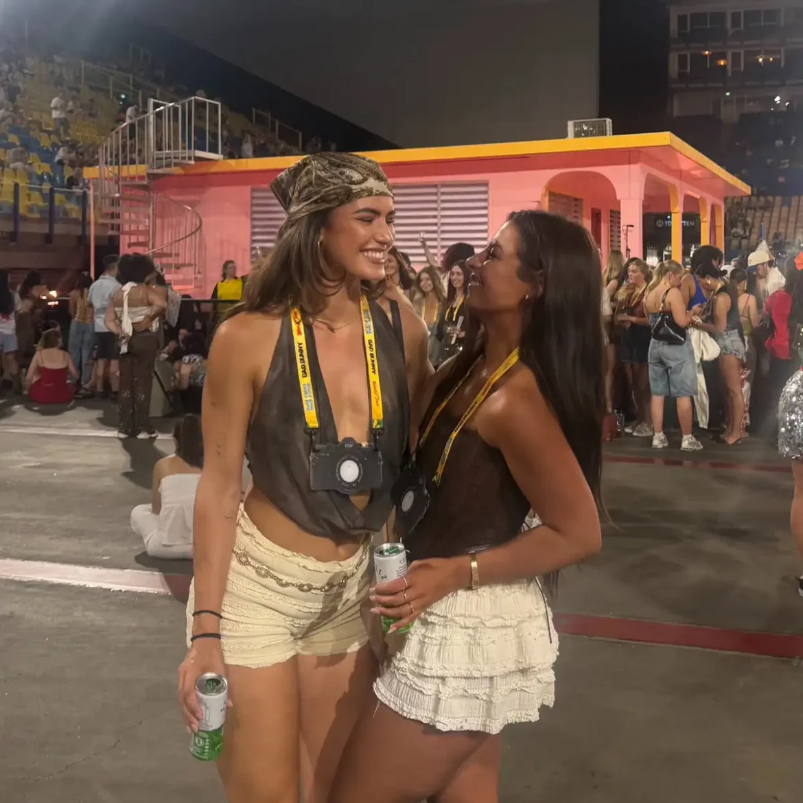 Mila van Noord Casita Bad Bunny concert