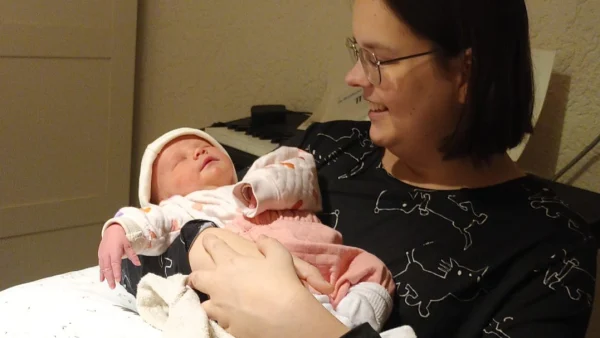 Denise’s baby kwam ter wereld met hartafwijkingen: ‘Ik dacht dat ze doodgeboren was’