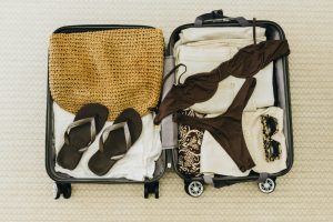 Koffer inpakken voor vakantie