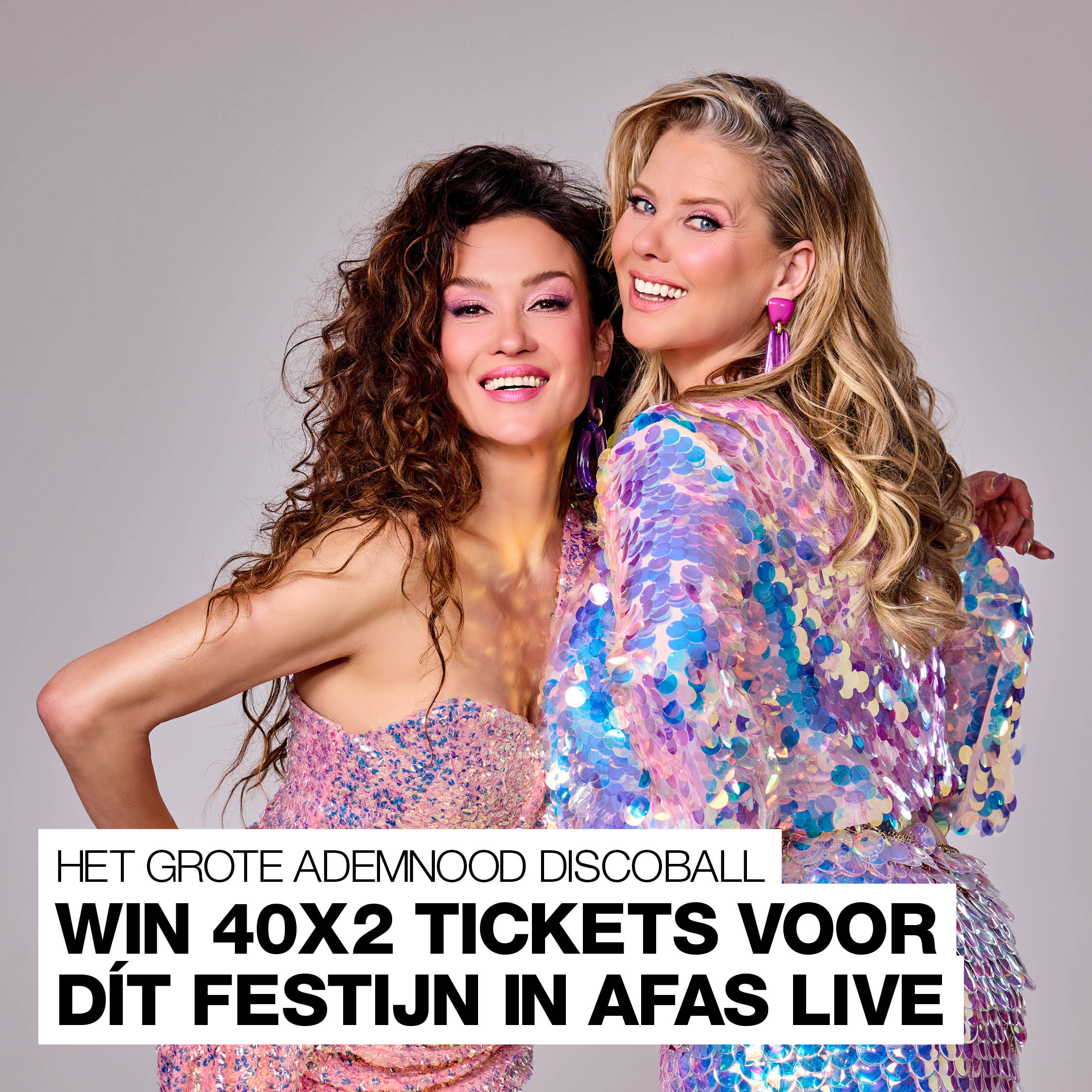 Keihard meezingen met iconische hits: win tickets voor Ademnood Discobal in AFAS Live t.w.v. €59,95 euro