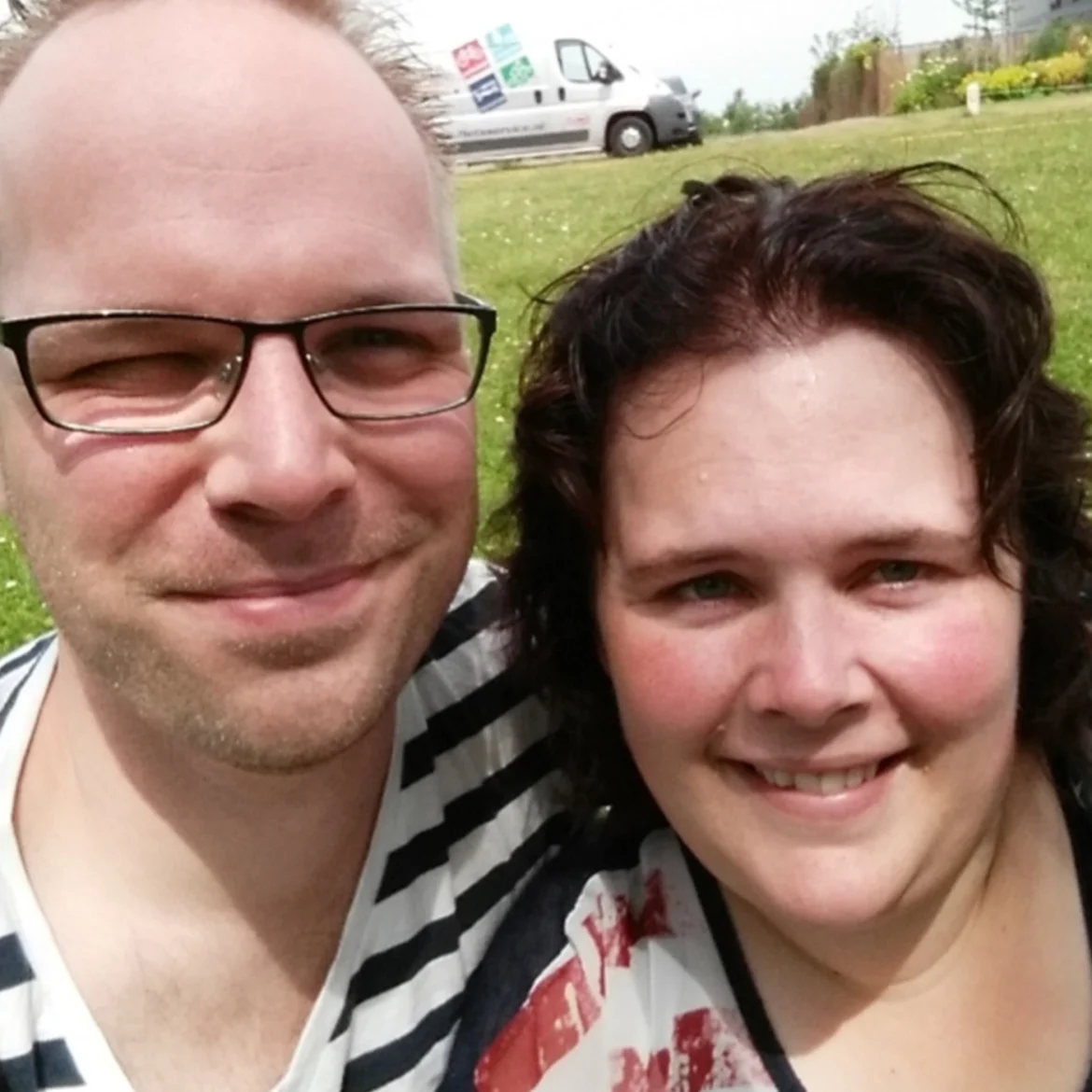 Dieke en Dirk, die overleed aan Alzheimer