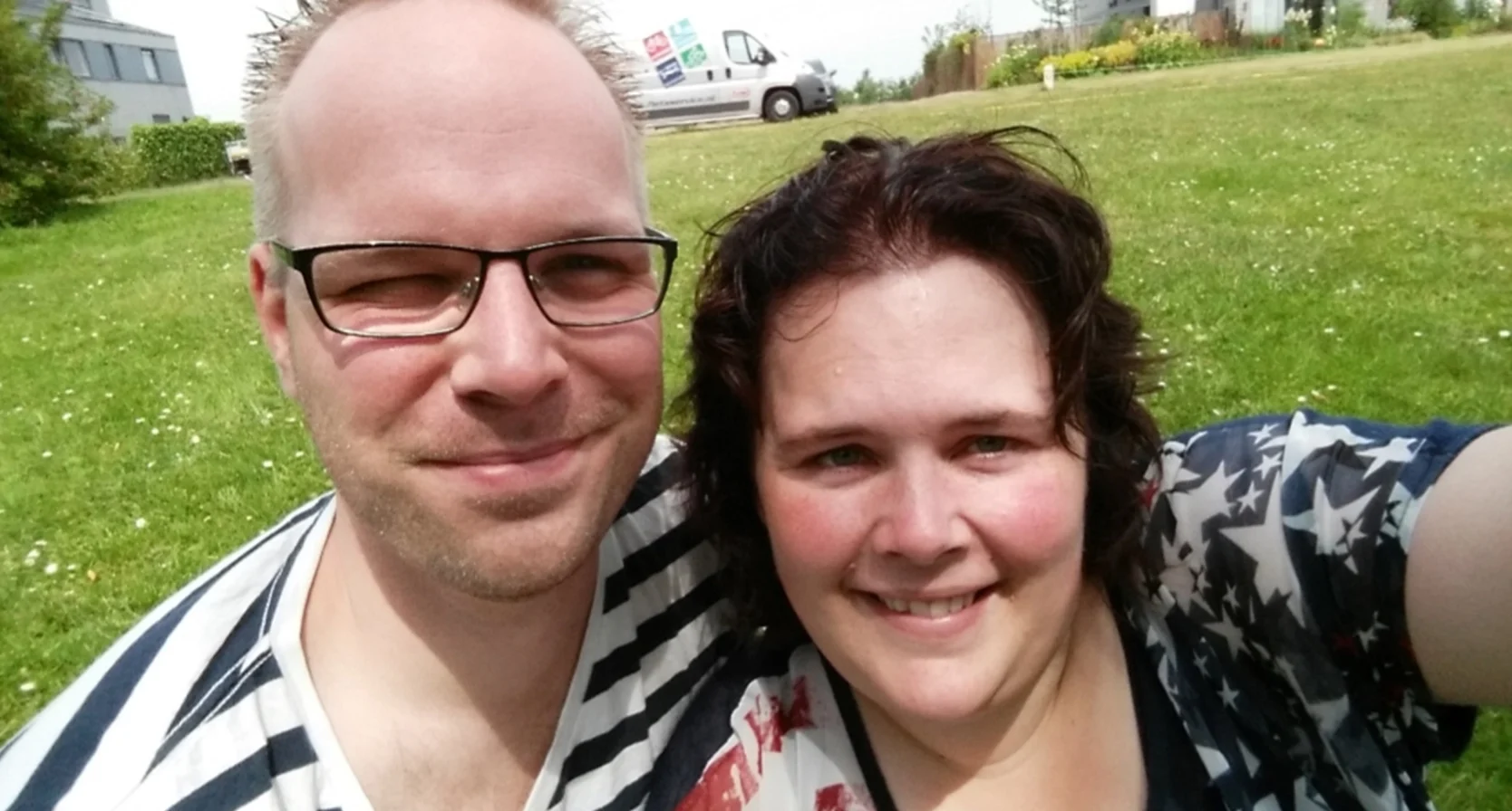 Dieke en Dirk, die overleed aan Alzheimer