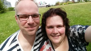 Dieke en Dirk, die overleed aan Alzheimer