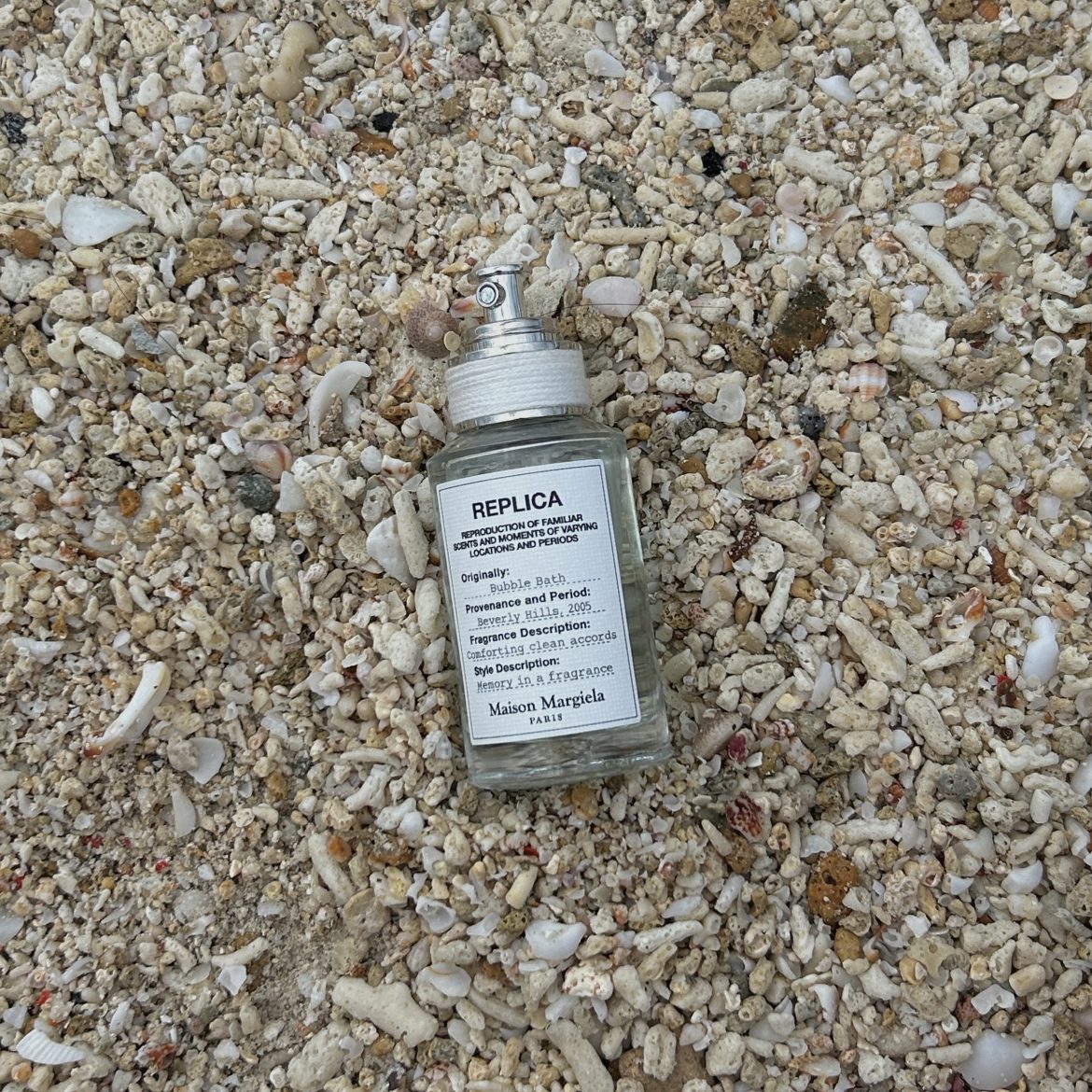 parfum die ruikt naar zonnebrand