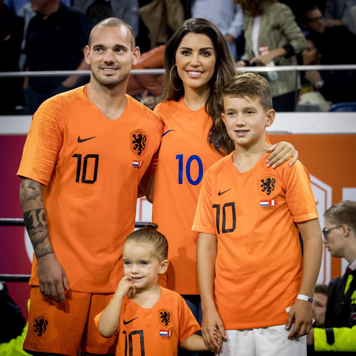 wesley sneijder en yolanthe cabau