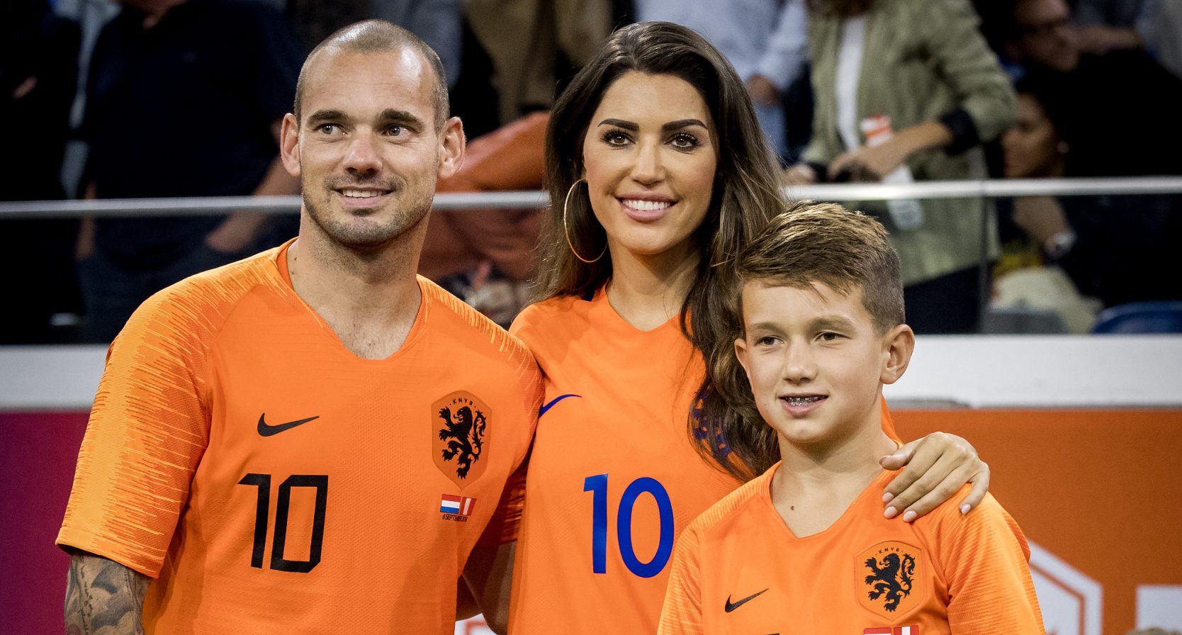 wesley sneijder en yolanthe cabau
