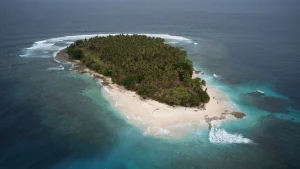 onbewoond eiland