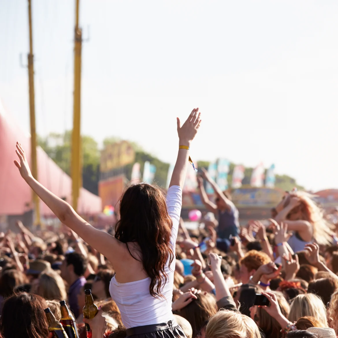 lage rugpijn op festival