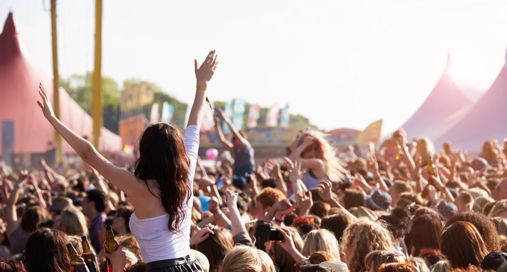 lage rugpijn op festival
