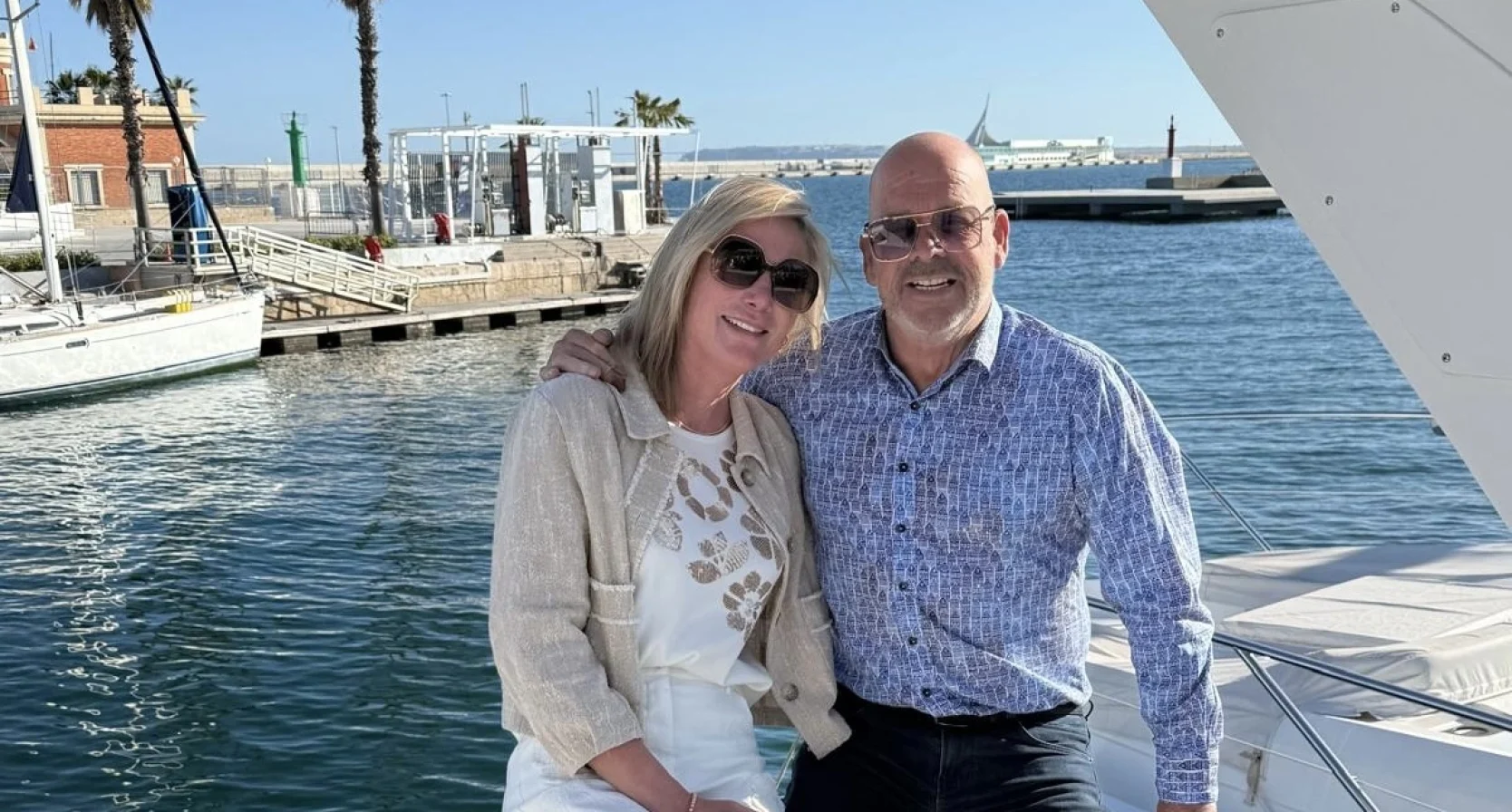 Jean Paul met vriendin Fabienne uit B&B Vol Liefde