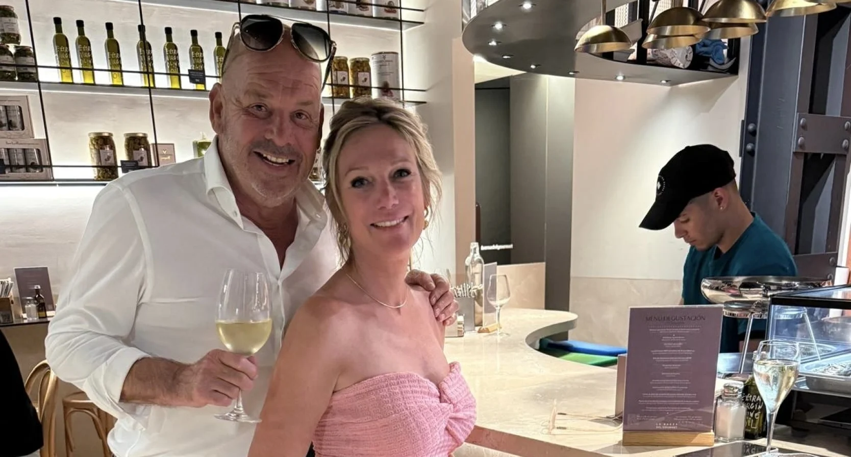 Jean Paul met vriendin Fabienne uit B&B Vol Liefde