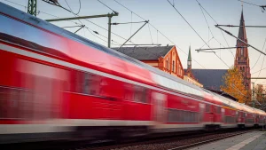 rijdende trein