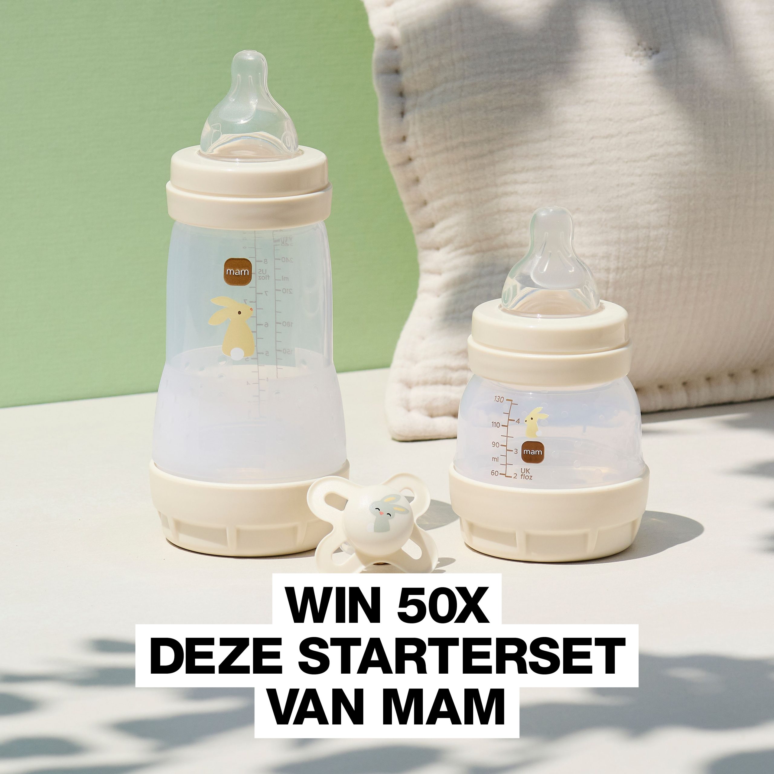 Wie jarig is trakteert: maak 50 (!) keer kans op een startersset babyflessen van MAM
