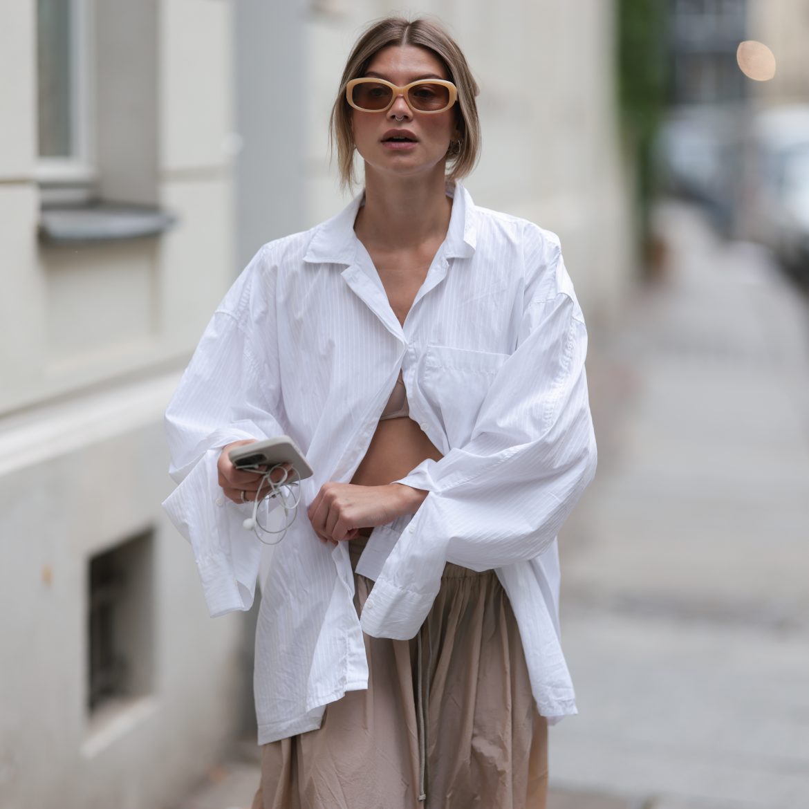 oversized blouse streetstyle