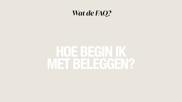 Laat je geld voor je werken: waarom je wil beginnen met beleggen