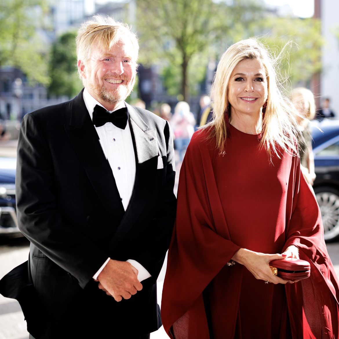 buren Willem-Alexander en Máxima