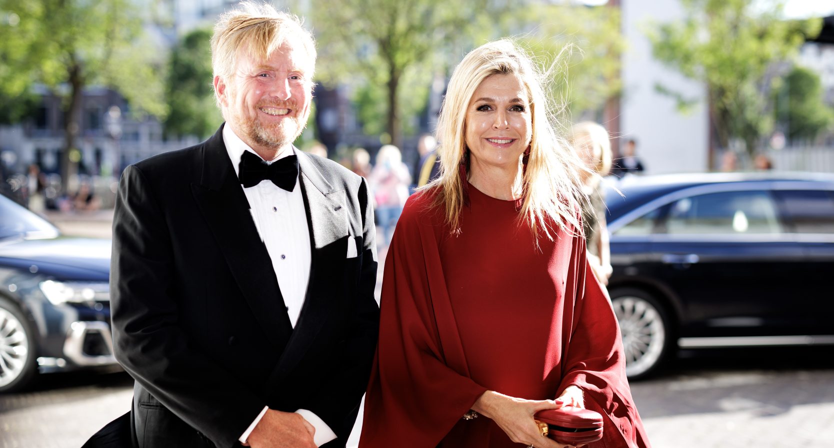 buren Willem-Alexander en Máxima