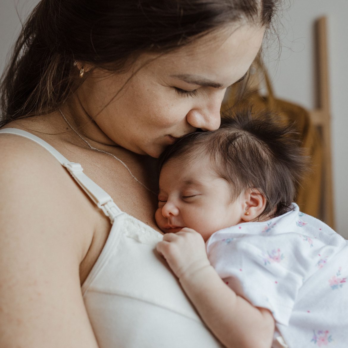 baby moeder borstvoeding