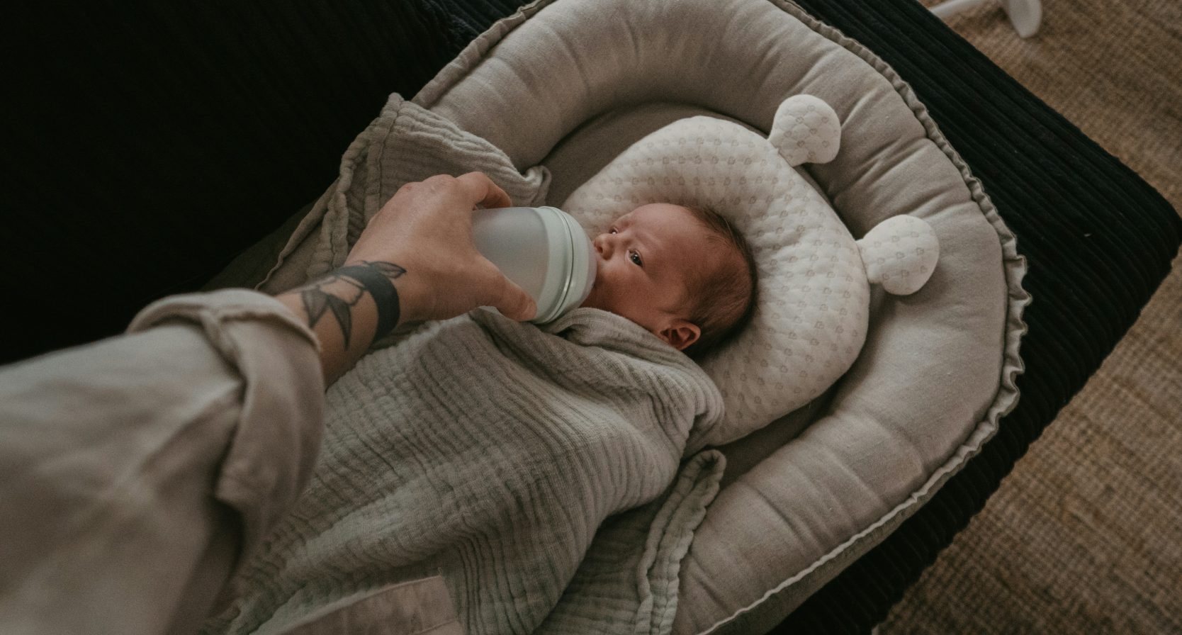 Baby flesvoeding