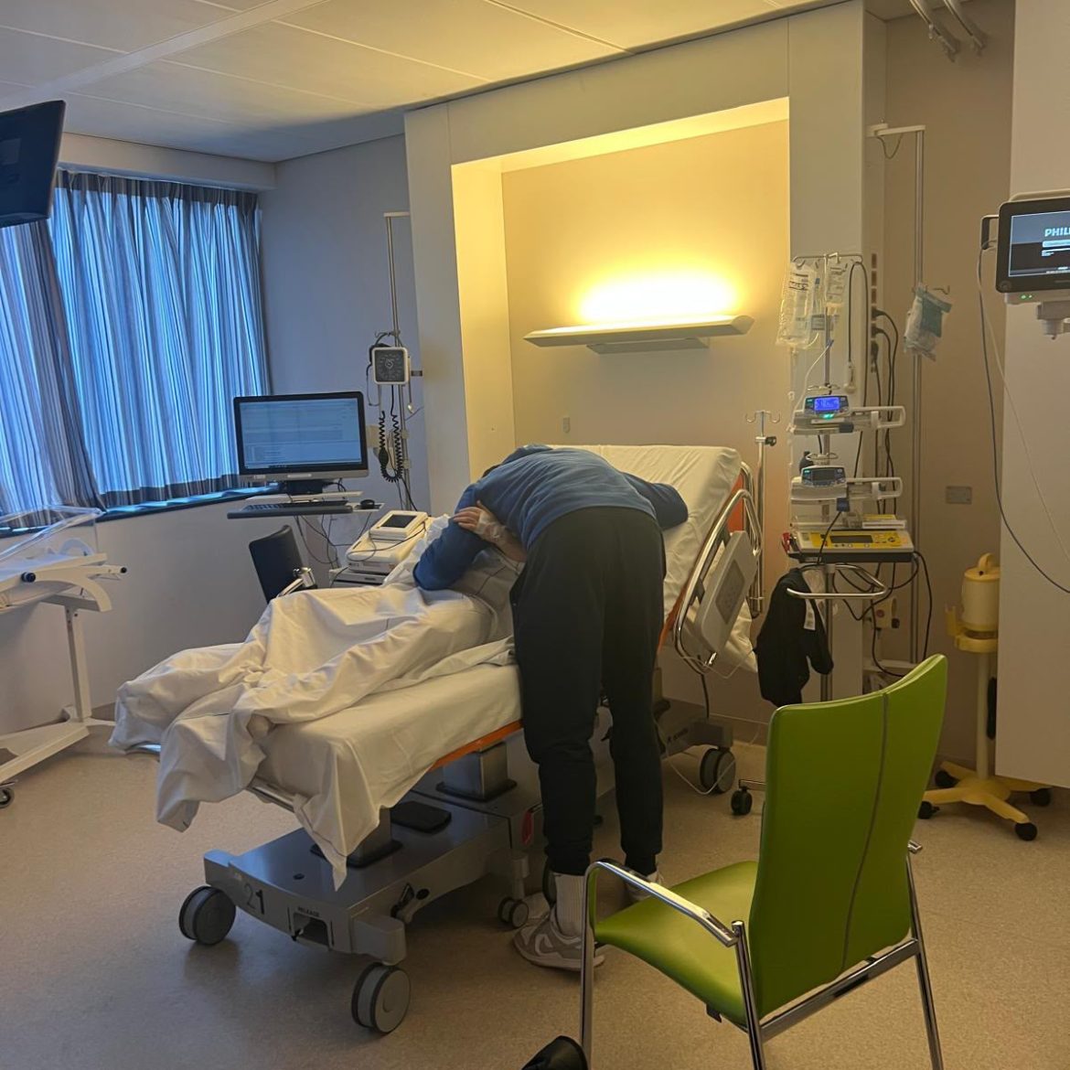 Michelle beviel zonder partner