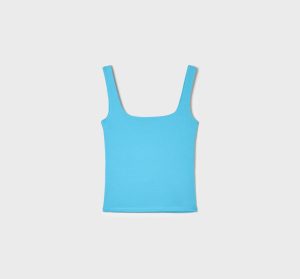 Aquamarine top 