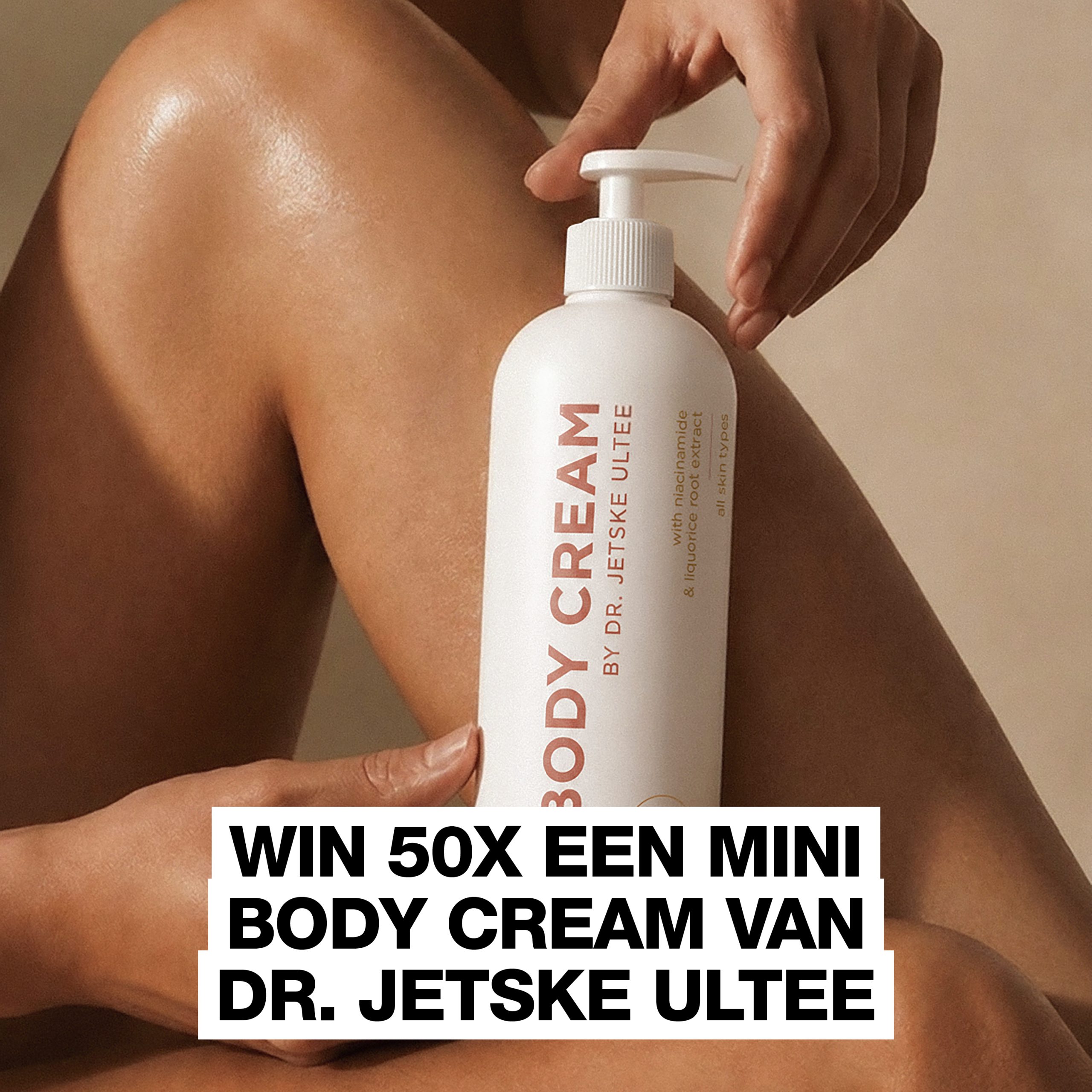 Een flinke dot verzorging voor jou en je kind: maak 50 x kans op een Body Cream van Dr. Jetske Ultee