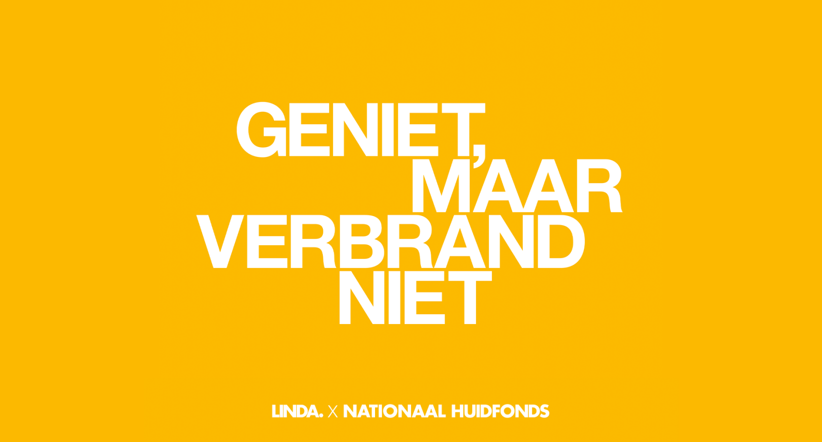 Geniet, maar verbrand niet: LINDA. komt in actie voor meer bewustwording over de gevaren van de zon