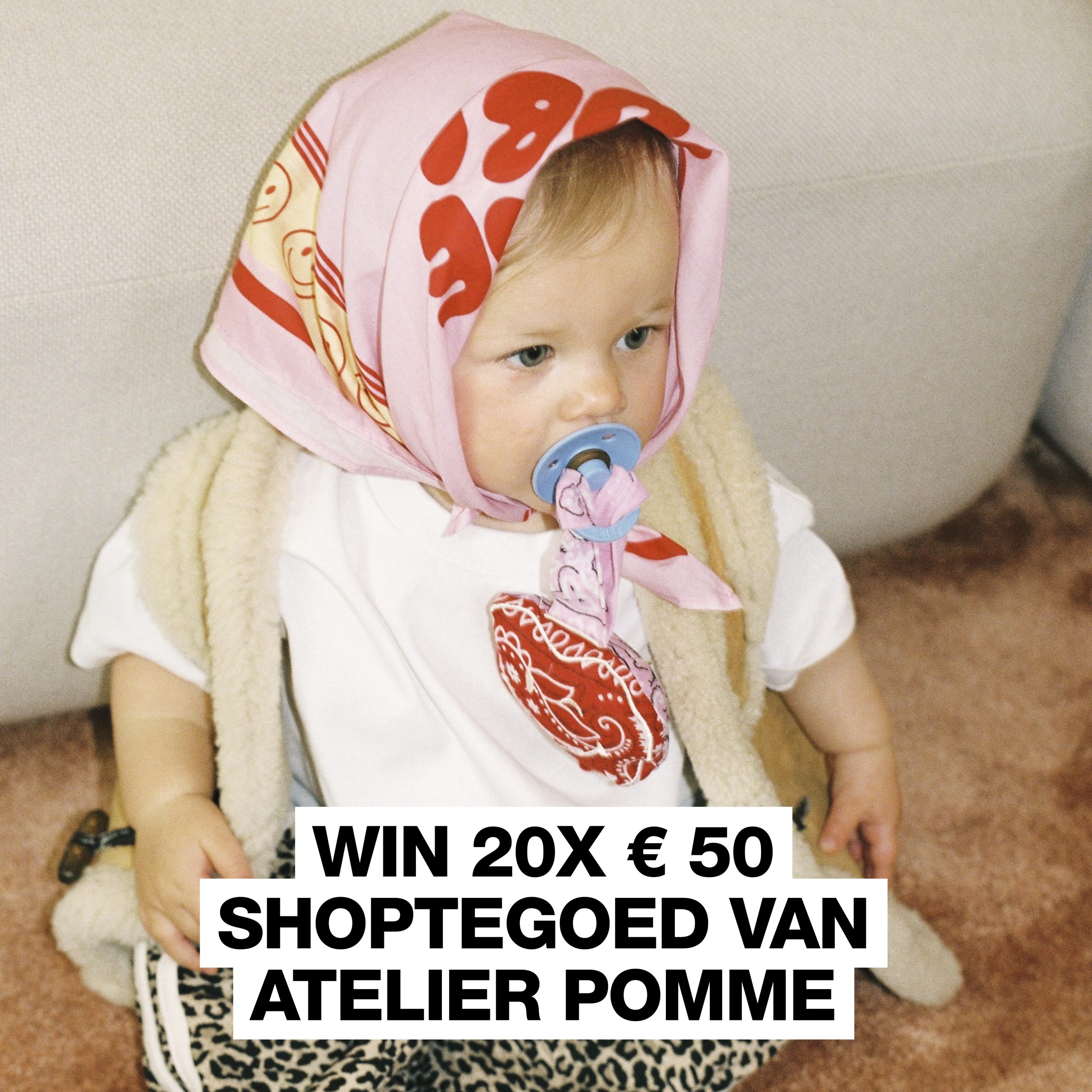 Erop los shoppen voor jou en je mini: maak kans op shoptegoed van Atelier Pomme