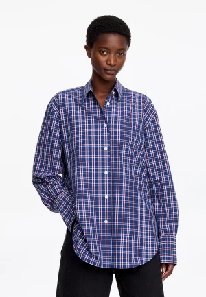 rket relaxed fit blouse poplin